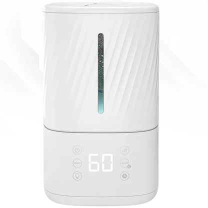 4.5L Ultrasonic Humidifier With Warm & Cool Mist Remote Control & Leakproof Tank