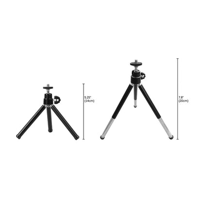 Lightweight Metal Folding Mini Tripod For Webcam & Camera